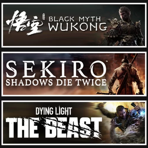 Black Myth Wukong +Sekiro +The Beast